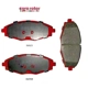 Purchase Top-Quality Front Ceramic Pads by EUROROTOR - ID1321 pa3