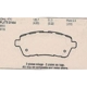 Purchase Top-Quality EUROROTOR - ID1454A-H - Front Ceramic Pads pa2
