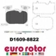 Purchase Top-Quality Plaquettes avant en céramique par EUROROTOR - ID1609 pa1
