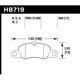 Purchase Top-Quality HAWK PERFORMANCE - HB719Z.668 - Front Ceramic Pads pa2