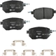 Purchase Top-Quality Front Ceramic Pads by HELLA PAGID - 355033391 pa1