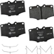 Purchase Top-Quality Front Ceramic Pads by HELLA PAGID - 355033581 pa1