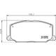 Purchase Top-Quality Front Ceramic Pads by HELLA PAGID - 355033681 pa2