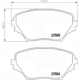 Purchase Top-Quality Front Ceramic Pads by HELLA PAGID - 355034021 pa2