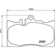 Purchase Top-Quality Front Ceramic Pads by HELLA PAGID - 355034041 pa2
