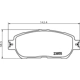 Purchase Top-Quality Front Ceramic Pads by HELLA PAGID - 355034131 pa2