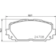 Purchase Top-Quality Front Ceramic Pads by HELLA PAGID - 355034251 pa1
