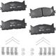 Purchase Top-Quality Front Ceramic Pads by HELLA PAGID - 355034321 pa1