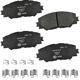 Purchase Top-Quality Front Ceramic Pads by HELLA PAGID - 355034331 pa1