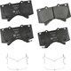 Purchase Top-Quality Front Ceramic Pads by HELLA PAGID - 355034351 pa1