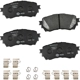 Purchase Top-Quality Front Ceramic Pads by HELLA PAGID - 355034871 pa1