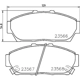 Purchase Top-Quality Front Ceramic Pads by HELLA PAGID - 355035101 pa2