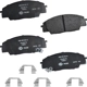 Purchase Top-Quality Front Ceramic Pads by HELLA PAGID - 355035121 pa1