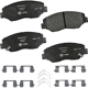 Purchase Top-Quality Front Ceramic Pads by HELLA PAGID - 355035141 pa1