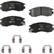 Purchase Top-Quality Front Ceramic Pads by HELLA PAGID - 355035311 pa1