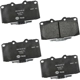 Purchase Top-Quality Front Ceramic Pads by HELLA PAGID - 355035501 pa1