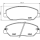 Purchase Top-Quality Front Ceramic Pads by HELLA PAGID - 355035881 pa2