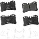 Purchase Top-Quality Front Ceramic Pads by HELLA PAGID - 355035951 pa2