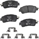 Purchase Top-Quality Front Ceramic Pads by HELLA PAGID - 355036341 pa1