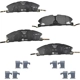 Purchase Top-Quality Front Ceramic Pads by HELLA PAGID - 355041291 pa1