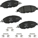 Purchase Top-Quality Front Ceramic Pads by HELLA PAGID - 355041331 pa1