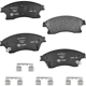 Purchase Top-Quality Front Ceramic Pads by HELLA PAGID - 355041411 pa1
