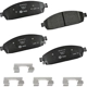 Purchase Top-Quality Front Ceramic Pads by HELLA PAGID - 355041501 pa1