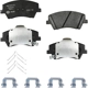Purchase Top-Quality Front Ceramic Pads by HELLA PAGID - 355041521 pa1