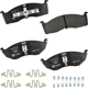 Purchase Top-Quality Front Ceramic Pads by HELLA PAGID - 355041671 pa1