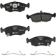 Purchase Top-Quality Front Ceramic Pads by HELLA PAGID - 355041881 pa1