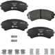 Purchase Top-Quality Front Ceramic Pads by HELLA PAGID - 355041891 pa1
