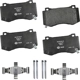Purchase Top-Quality Front Ceramic Pads by HELLA PAGID - 355042491 pa1