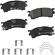 Purchase Top-Quality Front Ceramic Pads by HELLA PAGID - 355042771 pa1