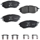Purchase Top-Quality Front Ceramic Pads by HELLA PAGID - 355043621 pa1