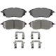 Purchase Top-Quality IDEAL BRAKE - TCD1078 - Front Disc Brake Pad Set pa1