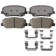 Purchase Top-Quality IDEAL BRAKE - TCD1413 - Front Disc Brake Pad Set pa1