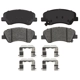 Purchase Top-Quality IDEAL BRAKE - TCD1595 - Front Disc Brake Pad Set pa1