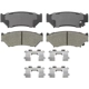 Purchase Top-Quality IDEAL BRAKE - TCD556 - Front Disc Brake Pad Set pa1