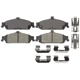 Purchase Top-Quality IDEAL BRAKE - TCD727 - Front Disc Brake Pad Set pa1