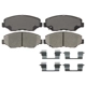 Purchase Top-Quality IDEAL BRAKE - TCD914 - Front Disc Brake Pad Set pa1