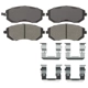 Purchase Top-Quality IDEAL BRAKE - TCD929 - Front Disc Brake Pad Set pa1