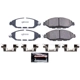 Purchase Top-Quality Front Ceramic Pads by POWER STOP - Z36-1649 pa1