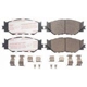 Purchase Top-Quality Front Ceramic Pads by POWER STOP - NXT1178 pa10