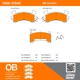 Purchase Top-Quality QUALITY-BUILT - 1000-0154C - Front Disc Brake Pad Set pa5