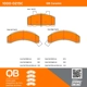 Purchase Top-Quality QUALITY-BUILT - 1000-0215C - Front Disc Brake Pad Set pa5