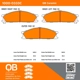 Purchase Top-Quality QUALITY-BUILT - 1000-0333C - Front Disc Brake Pad Set pa5