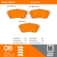 Purchase Top-Quality QUALITY-BUILT - 1000-0510C - Front Disc Brake Pad Set pa5