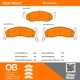 Purchase Top-Quality QUALITY-BUILT - 1000-0524C - Front Disc Brake Pad Set pa5