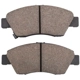 Purchase Top-Quality QUALITY-BUILT - 1000-0621C - Front Disc Brake Pad Set pa2