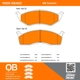 Purchase Top-Quality QUALITY-BUILT - 1000-0642C - Front Disc Brake Pad Set pa5